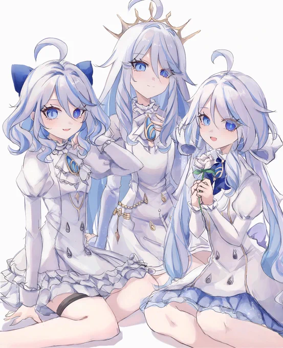 どのフリーナちゃんがお好み? #Furina