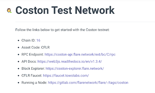 FlareNetworks's tweet photo. So, what is the Coston test network?

Our Coston testnet acts as a developer's testbed for building robust #dapps before deploying them on the Songbird canary network. https://t.co/nbYy0YfoB0