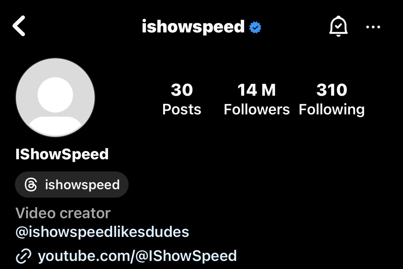 IShowSpeed Reports on X: IShowSpeed has just hit 14M followers on