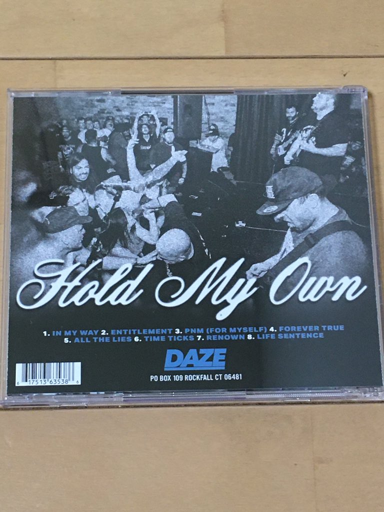 meraudersin1's tweet photo. サウンドがより図太く、更にBeatdown Styleを意識し、完全にBULLDOZE/HOMICIDAL＝Zack的なセンス良いリフと曲展開で死ねます。Tuffguy/Beatdownマニアはマストバイ！
#retributionnetwork
#daze
#holdmyown https://t.co/fYWaaUSyt7