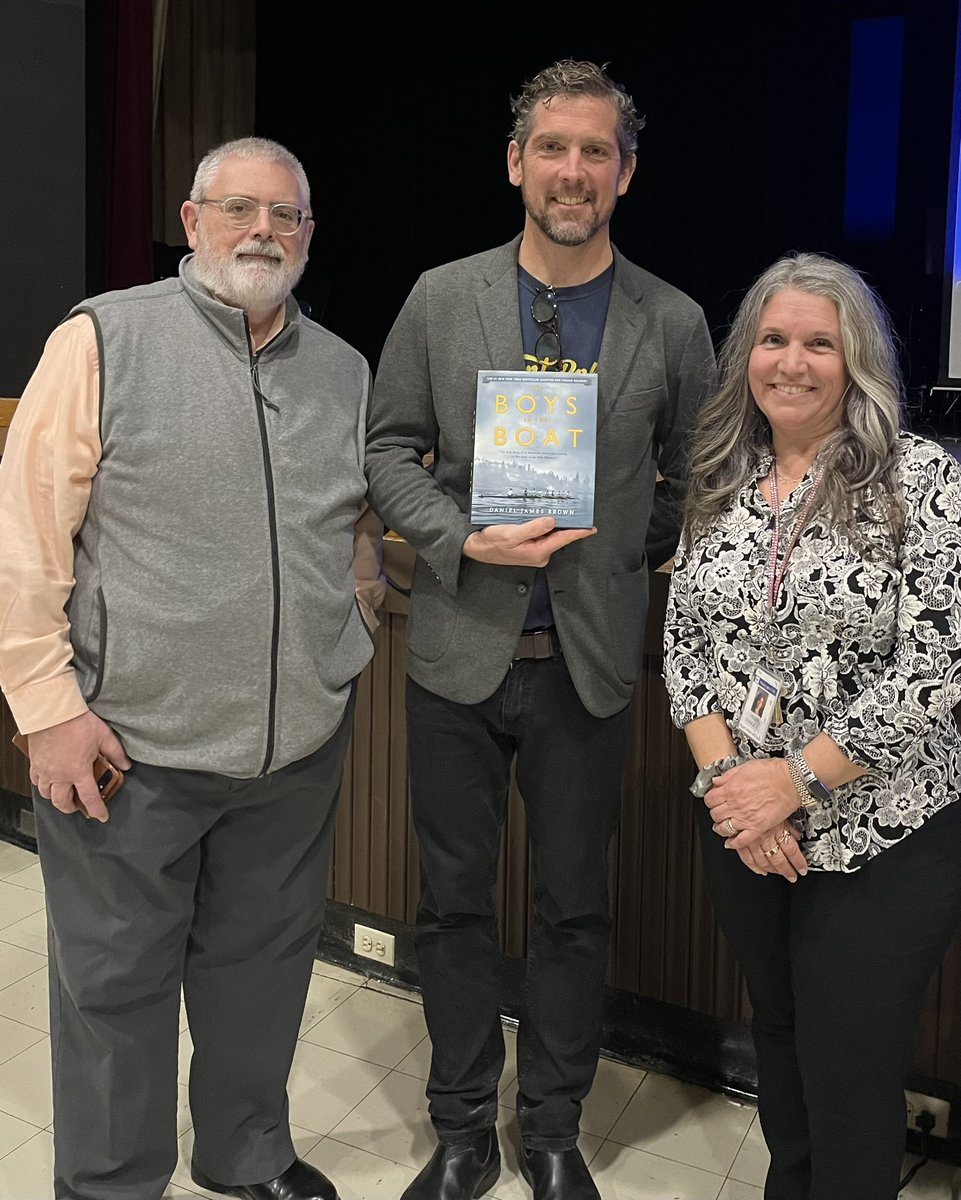 Van Wyck JHS Library (@vwlibrarian1) on Twitter photo All students were treated to an amazing presentation by the author of the young adult version of The Boys in the Boat <a href="/gmmone/">Gregory Mone</a>! Thanks so much Tom <a href="/poklib/">Poughkeepsie Public Library District</a>! #bigread <a href="/WCSDEmpowers/">WCSDEmpowers</a> All students were treated to an amazing presentation by the author of the young adult version of The Boys in the Boat <a href="/gmmone/">Gregory Mone</a>! Thanks so much Tom <a href="/poklib/">Poughkeepsie Public Library District</a>! #bigread <a href="/WCSDEmpowers/">WCSDEmpowers</a>