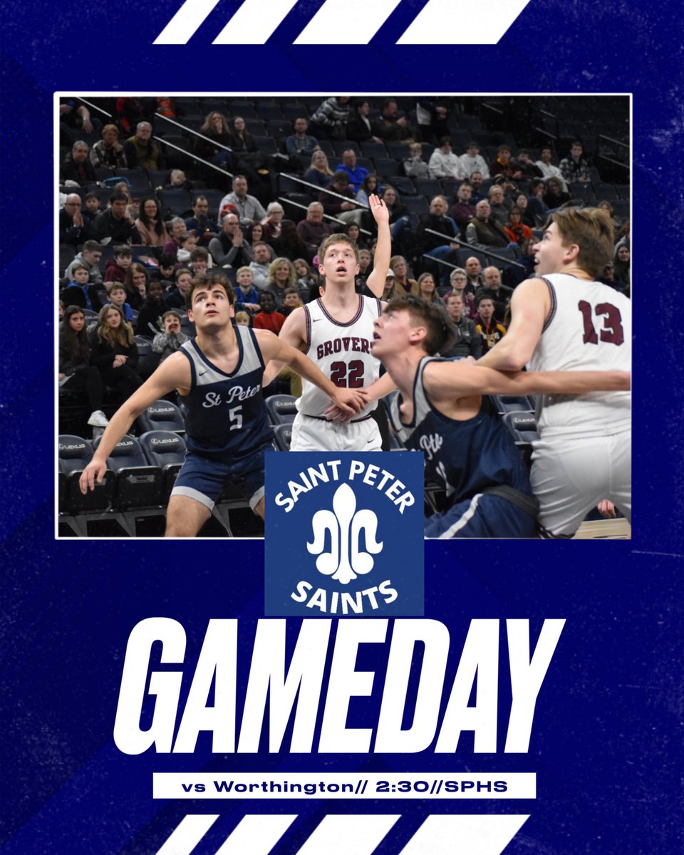 CoachKeating's tweet photo. SAINTS GAMEDAY! 🏀💯🏀Home opener at the Palace today. 3 levels in action. Come check out the 2023-2024 Saints for the 1st time. https://t.co/Gcbk0IErtc