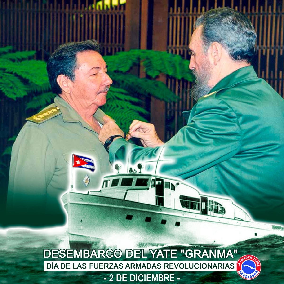 Sandri_IU's tweet photo. .... Una y otra vez, Fidel repite: "Si salgo, llego; si llego, entro; si entro, triunfo".

Así salió, llegó y triunfó, dándonos el mejor país del mundo y el mejor sistema social de todos! Viva la Revolucion Cubana!
#SiempreDeVerdeOlivo https://t.co/tHwHn7fXZU
