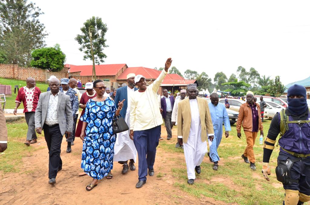 . State for @Luwero_Rwenzori Triangle, Hon. @KaboyoAlice has presided over the a celebration in commemoration of the 10 year anniversary for Abidjan schools in Bombo, Luwero District. #ChimpReportsNews @OPMUganda @Educ_SportsUg