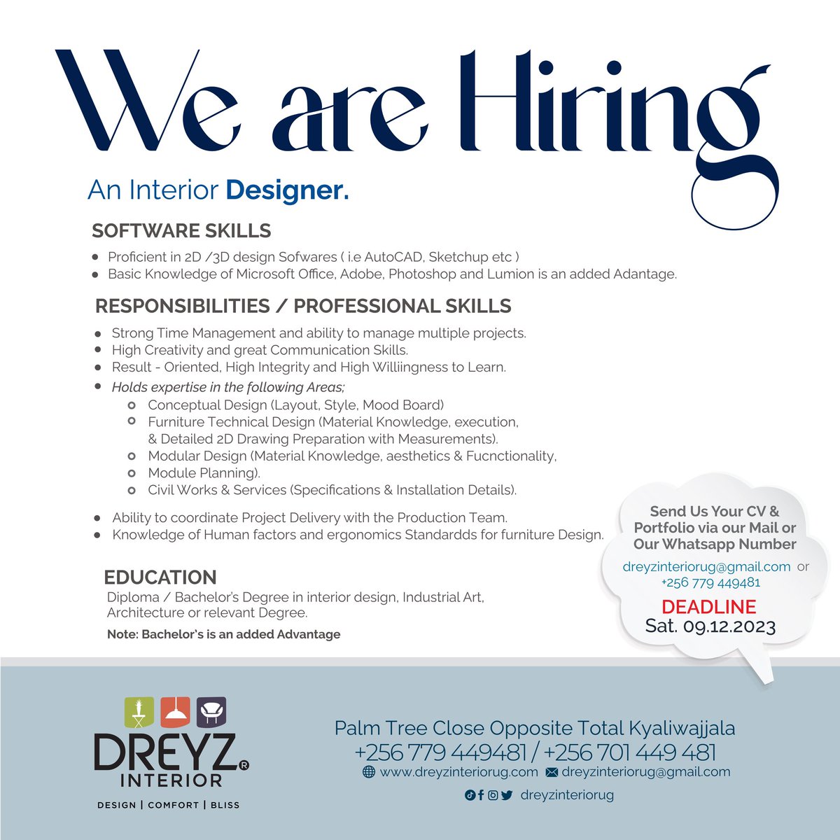 DREYZ INTERIOR UG tweet media