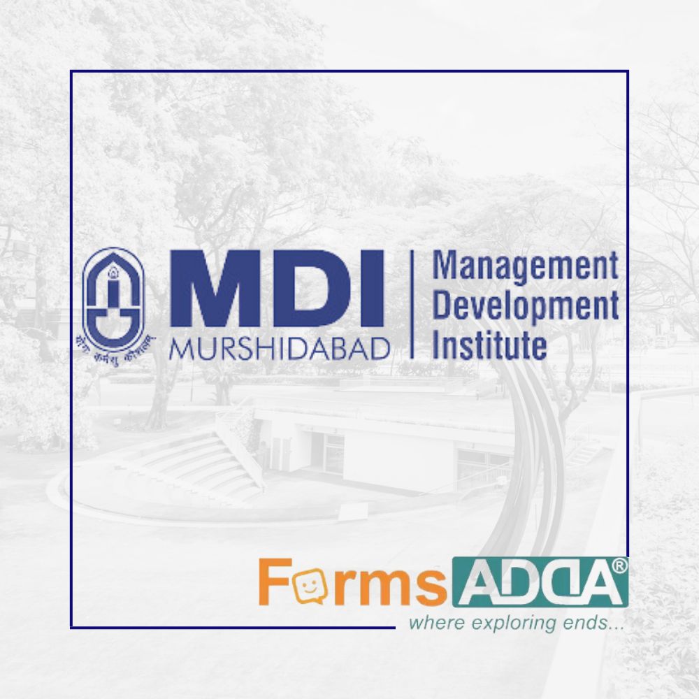 formsadda's tweet image. MDI Murshidabad: Where Management Education Meets Excellence
MDI Murshidabad is more than just an educational institution; it is a catalyst for transformation, empowering individuals to become the leaders of tomorrow. 
#formsadda #managementdevelopment #mba #bschools #topschool
