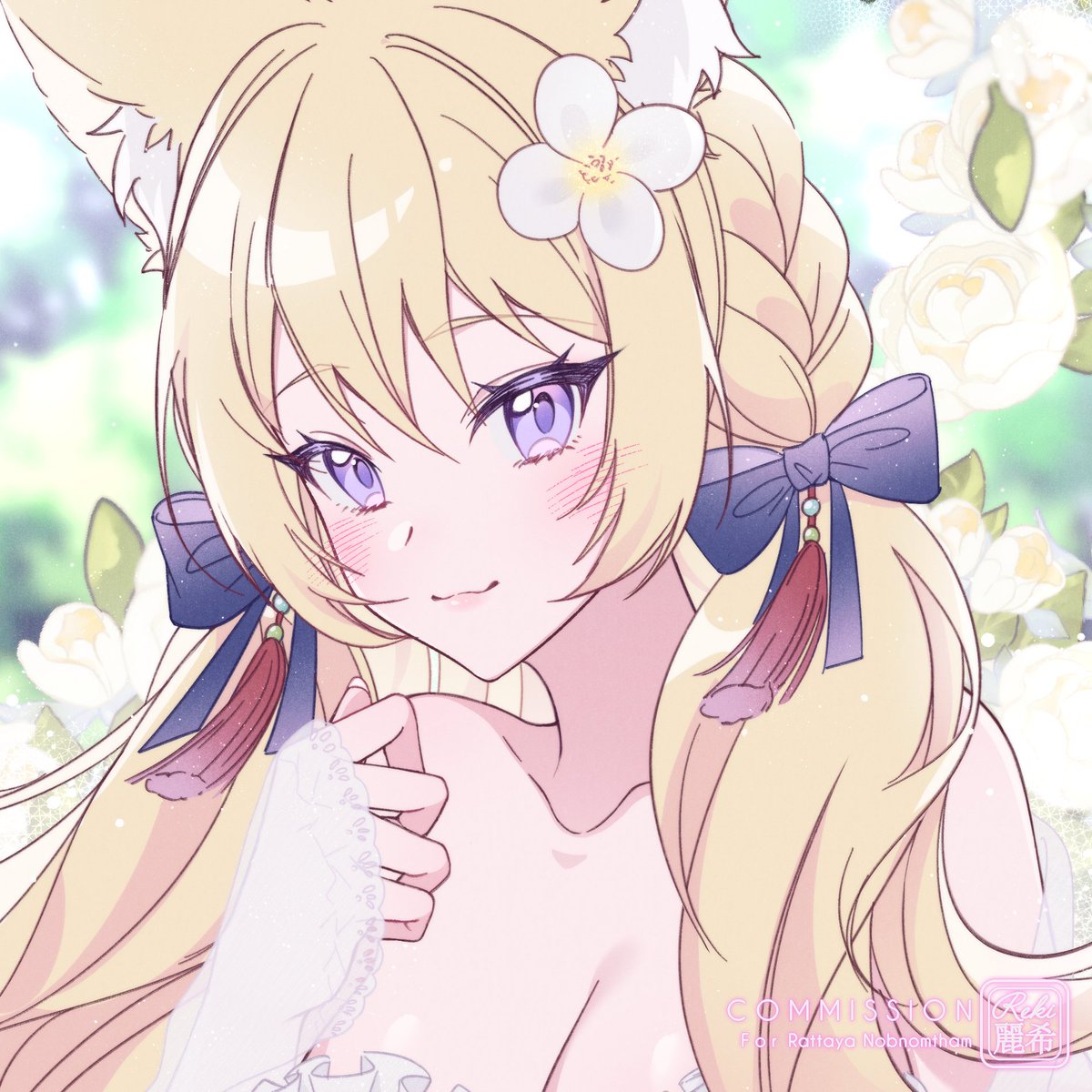 rekinezr's tweet photo. Commission works 💗 ✨
Character : Original Character

Type : Head shot / Color sketch
#FFXIV #commissionTH #commissionsopen #commissionopen https://t.co/5WuWVZEDcz