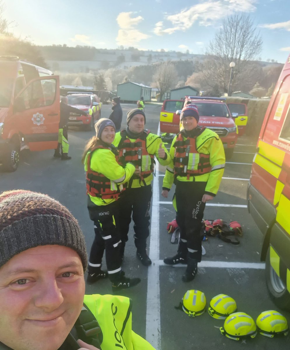 Machynlleth Fire and Rescue Station (@machynllethfire) on Twitter photo Brr, that was cold. ❄️🌊🚒
Over the last week, we have maintained our Water 1st Responder skills. Thanks to the instructors and Neuadd Bridge Caravan Park for allowing us to use their superb site once again.
<a href="/mawwfire/">Tân CGC / MAWW Fire</a> <a href="/CommandPowys/">Powys Command</a> <a href="/999matt/">Matt Pryce</a> Brr, that was cold. ❄️🌊🚒
Over the last week, we have maintained our Water 1st Responder skills. Thanks to the instructors and Neuadd Bridge Caravan Park for allowing us to use their superb site once again.
<a href="/mawwfire/">Tân CGC / MAWW Fire</a> <a href="/CommandPowys/">Powys Command</a> <a href="/999matt/">Matt Pryce</a>
