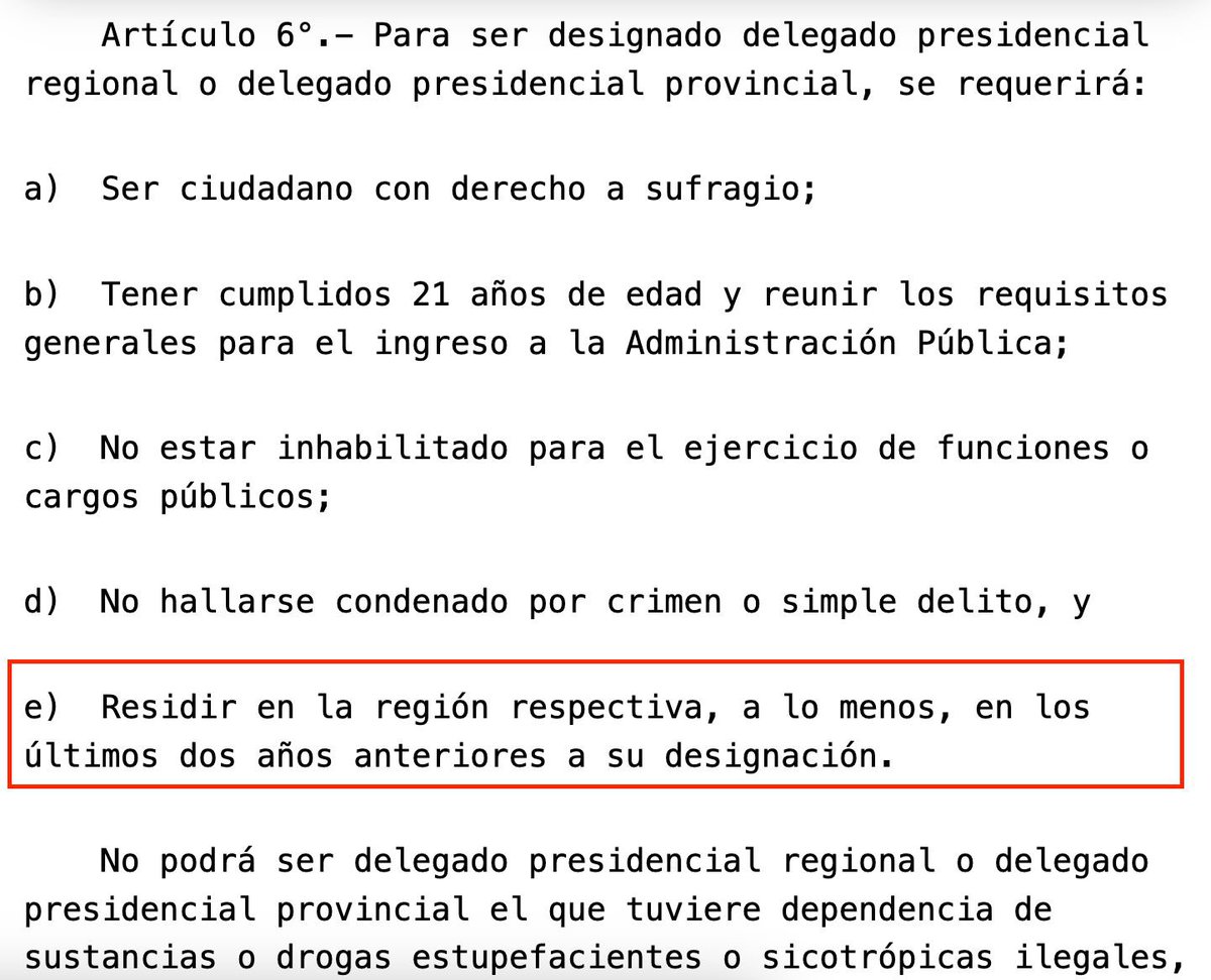 RdgoRamirez's tweet photo. @GabrielBoric , el gobierno nuevamente muestra una gran desconexión con nuestra región al designar a un personero político “forastero” que no cumple con los requisitos mínimos establecidos por la ley. ¿Cuál es el propósito de ser región si no promueven liderazgos locales? https://t.co/mtfDtdKtrd