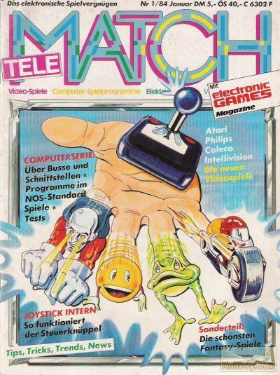 Retrojournal_de's tweet photo. 🕹️ Am 21.12.1983: Die TeleMatch - Deutschlands älteste Spielezeitschrift! 🎮 Kurz vor Weihnachten nicht mehr für die Planung, aber Ausgabe 1/1984 ist ein seltenes Sammlerstück. Cover von https://t.co/oingKeOTBR - Leider nicht in meiner Sammlung! 😔 #RetroGaming #TeleMatch #1983 https://t.co/mp0smEYa8H