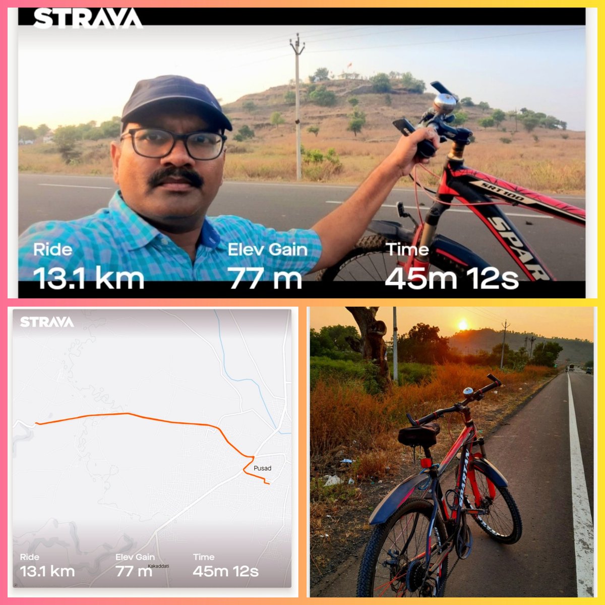 AMARSHARMA3075's tweet photo. *वंदे मातरम सायकलिंग क्लब पुसद # विंटर चॅलेंज 2023 डे - 2* https://t.co/0k7XzRuh3e