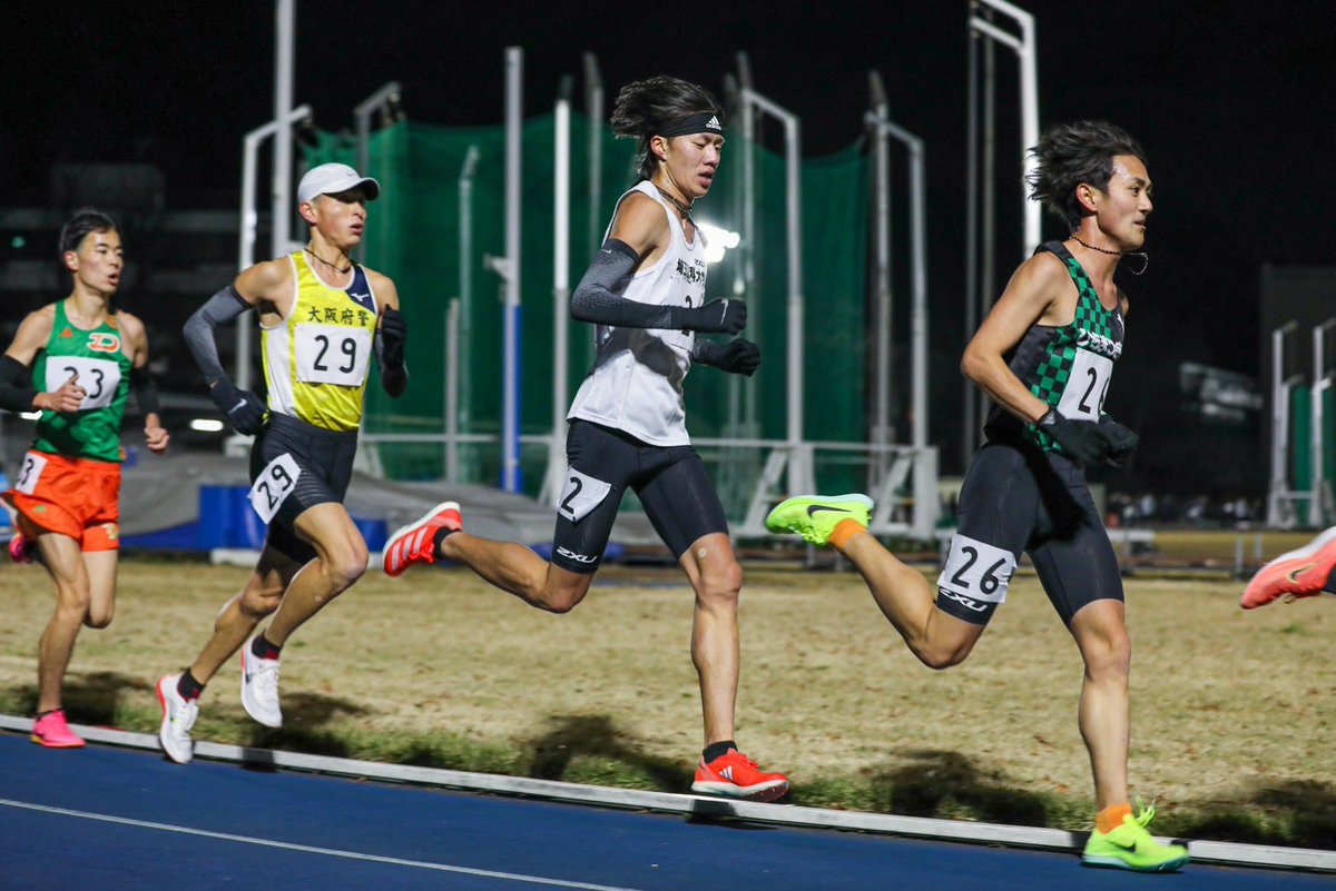 N_M0110run's tweet photo. 日体大記録会　28分40秒12

２週連続、3本目のレースでしたがベスト更新出来ました。
疲労が取りきれず後半失速したので来年は20切れるように頑張ります🔥
杏祐も走らないのにわざわざサポートありがとう
#adidas @iam_saya_a  @gure_0810 https://t.co/KOJwcYFSS3