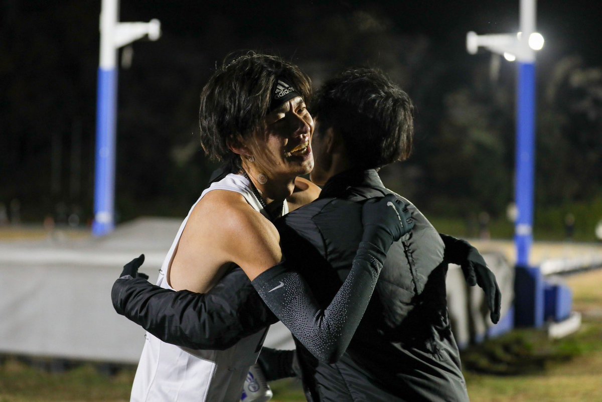 N_M0110run's tweet photo. 日体大記録会　28分40秒12

２週連続、3本目のレースでしたがベスト更新出来ました。
疲労が取りきれず後半失速したので来年は20切れるように頑張ります🔥
杏祐も走らないのにわざわざサポートありがとう
#adidas @iam_saya_a  @gure_0810 https://t.co/KOJwcYFSS3