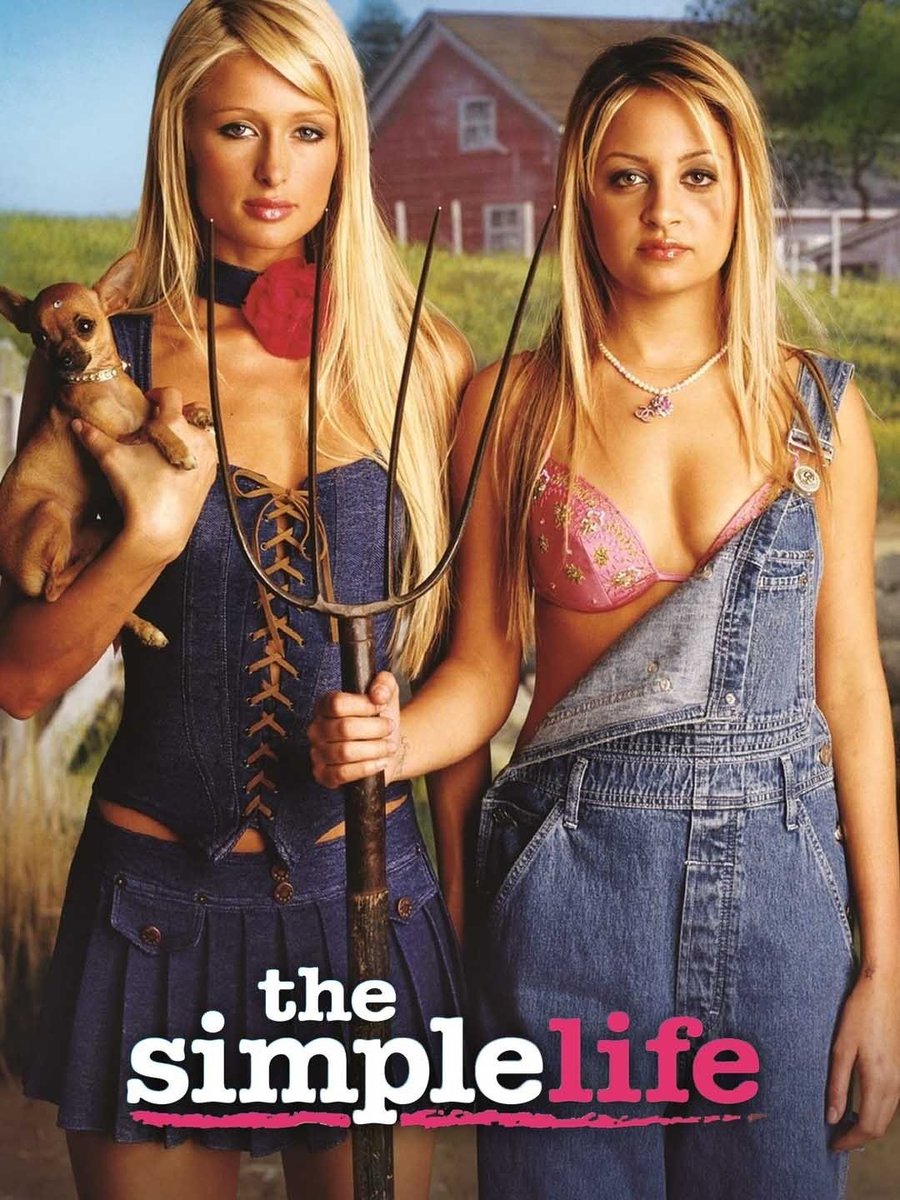 Happy 20th Anniversary to reality television series 'The Simple Life' (December 2, 2003) #20Years #2000s #TheSimpleLife #ParisHilton #NicoleRichie #TheSimpleLife20