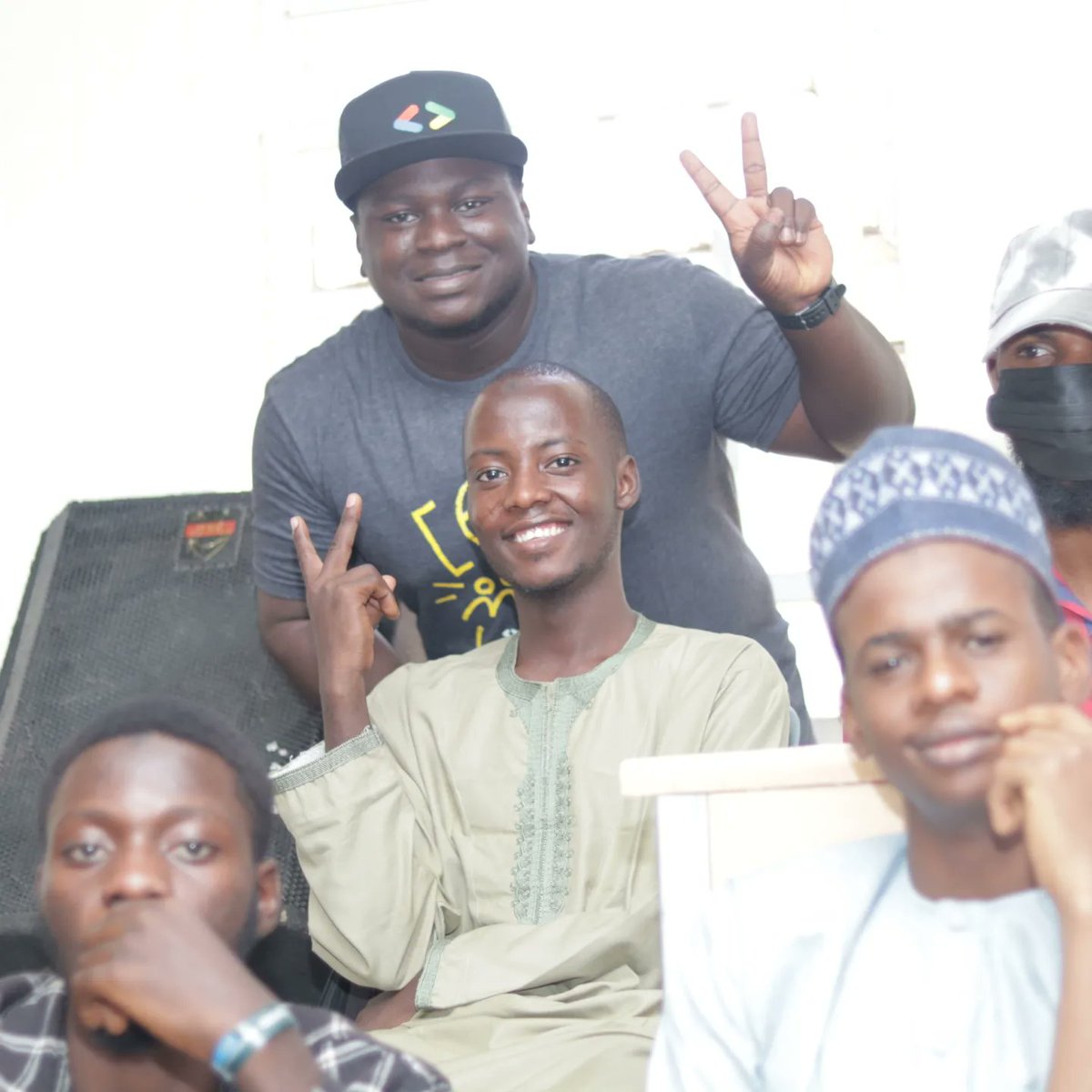 dscbuk's tweet photo. Diving into the tech universe at DevFest Kano! 🚀 From engaging speaker sessions to exciting interactions, swag giveaways, and Q&A moments, the energy is buzzing🔥.
Next up: Code Lab Session! 🖥️💡 #DevFestKano #DevFest2023 #DevfestkanoStudentsEdition #gdsckano https://t.co/5VchKjd0qj