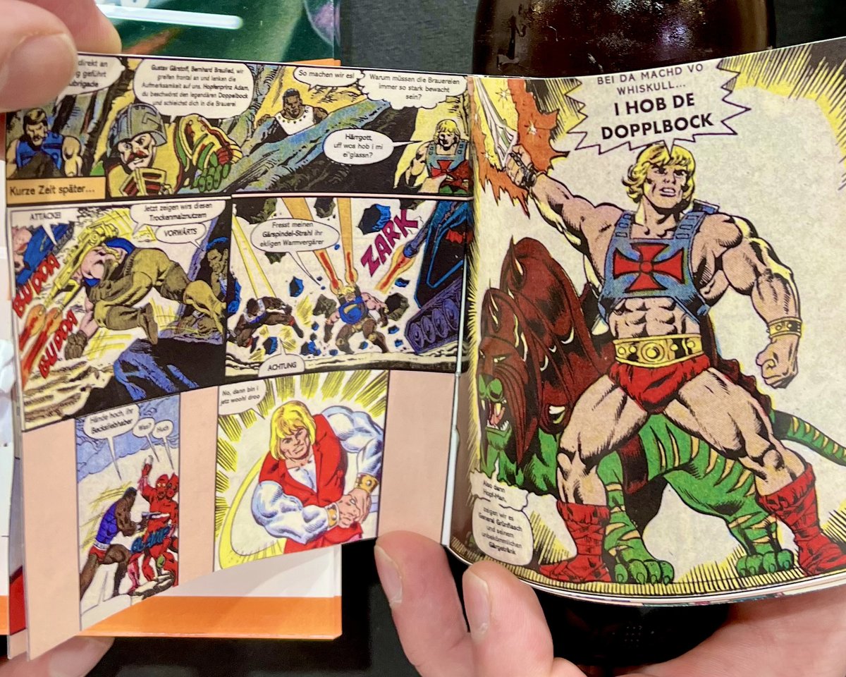 Also present at the BestBrewChallenge 2023 Award Ceremony was Kai-Michael Kohlmetz, who together with Alexander Bauer (both from the „Brewmasters of the Aleberhard“) won the Best Label Award creating a unique label in the form of a comic book. Congratulations! #bestbrewchallenge