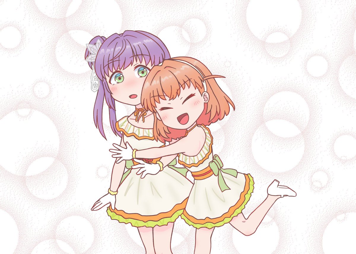 「梢先輩だいすき花帆ちゃん#蓮ノ空美術部 」|代山SANのイラスト