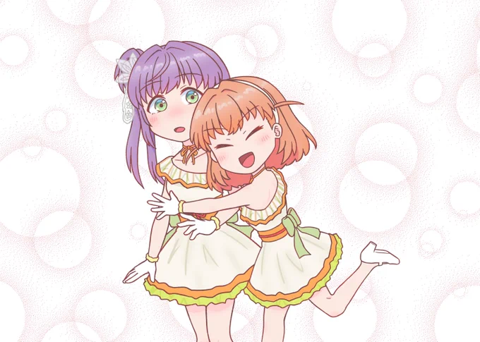 梢先輩だいすき花帆ちゃん#蓮ノ空美術部 