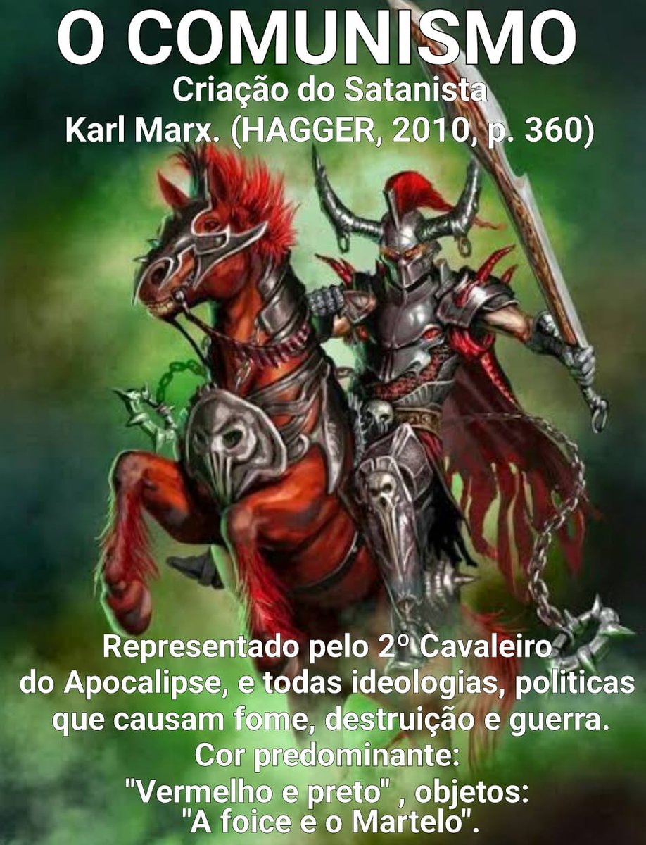 REALMENTE.  (...) Marx era luciferiano, como Weishaupt. Por volta de 1840, entrou para a igreja satanista em Berlim, dirigida por discípulos de Joanna Southcott (morta em 1814), que dizia ter contato com o demônio Shiloh e considerava a religião cristã “a mais imoral de todas