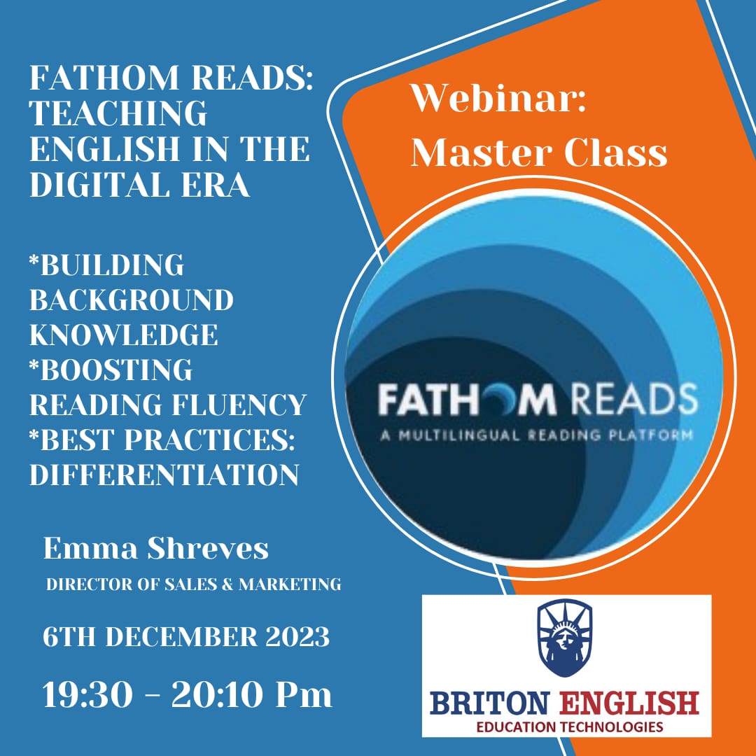 You are cordially invited to our master class. Time: Dec 6, 2023 07:30 PM Istanbul
Join Zoom Meeting
us06web.zoom.us/j/88274763486
Meeting ID: 882 7476 3486
#fathomreads #readingplatform #multilingual #interactivereading #digitallibrary #pyp #myp #Ibo #interactivereading