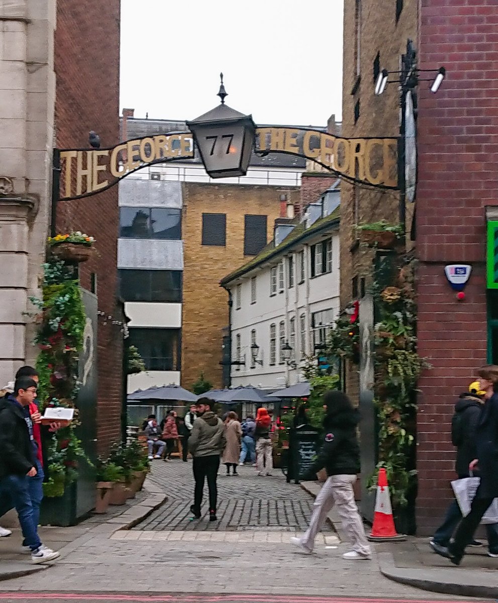 grebo1972's tweet photo. Pub No-:1815 #George #Southwark  #London #GreeneKing #NationalTrust December 2nd 2023 https://t.co/MGvjEYHzeD