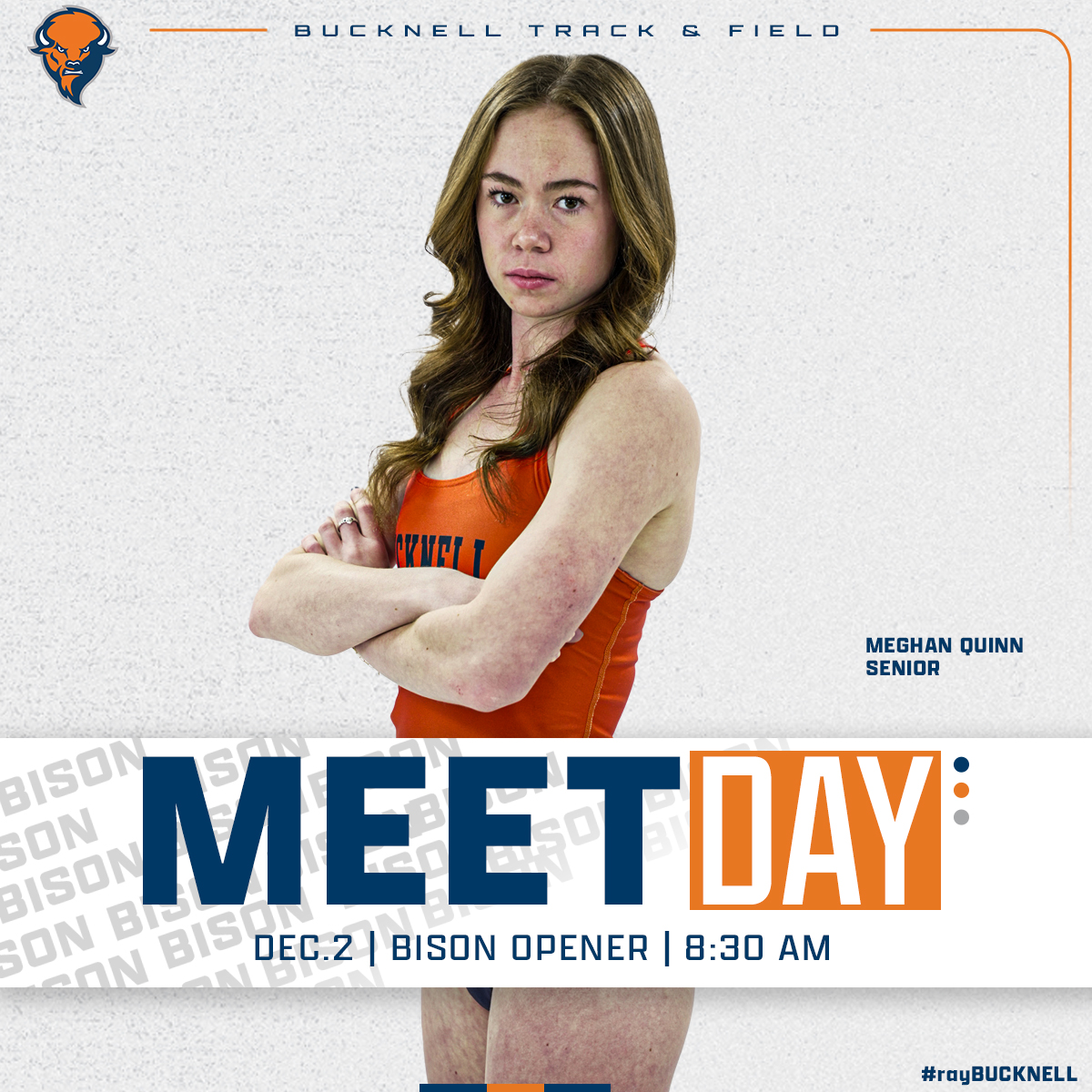 Our 2023-24 season kicks off with the Bison Opener!

On your mark! Get set! Go!

📊bucknell.anet.live/h0m0wv

#rayBucknell