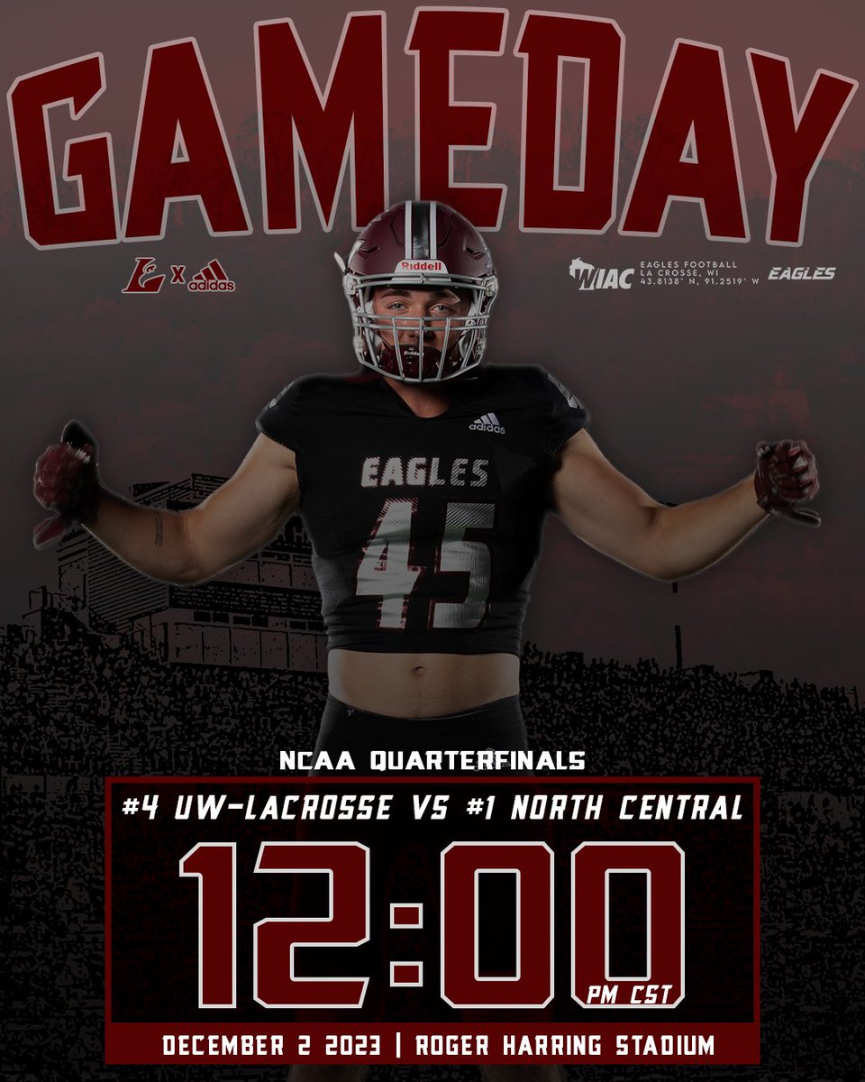 Ready to bring the heat… 🦅🏈

#TheExperience #d3fb