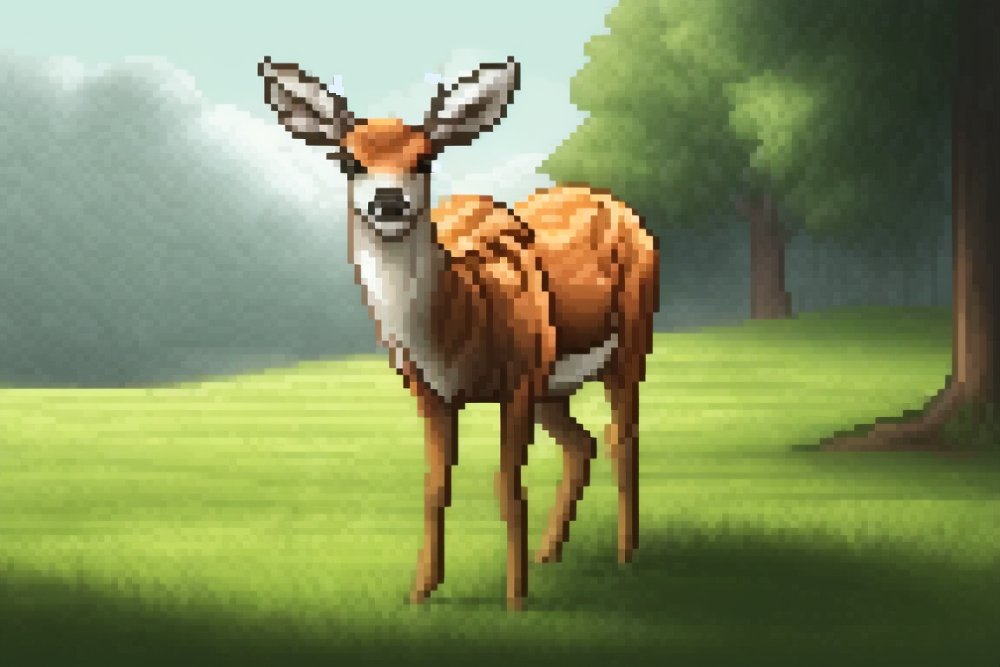 mehwish_riazz's tweet photo. New Drop
   
"  Deer "
An animal's eyes have the power to speak a great language.
#Tezosart  #tezoscommunity #Pixelcollection
@Objkt
5 Editions 
5 Tezos
https://t.co/DT8ajdOPV0 https://t.co/zmMSVXXeII