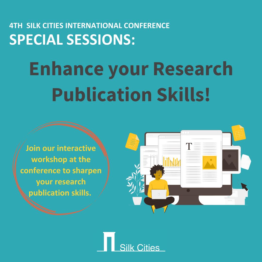 SilkCities's tweet photo. Exciting workshop alert! 📢
Join us for a deep dive into the world of research publication at our upcoming conference.
Registration is now open! 
#researchpublication #conferenceworkshop #silkcities https://t.co/xydKRAl7Nv