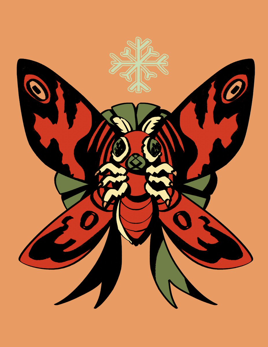 lisanaffziger's tweet photo. A Merry Mothra Christmas to you! https://t.co/IDTCJ0v8nt