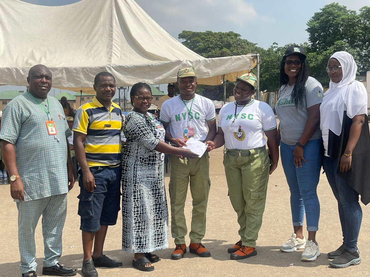 skillsprint_ng's tweet photo. We're live at the NYSC orientation camps, spreading the word about the great opportunities in the creative and digital sectors.
#SkillsSprint #ItsUptoYOUth https://t.co/pmqxhcWnXx