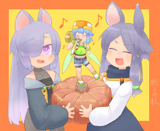 #今年もあと1ヶ月になりましたが画力がどうなったか見てみましょう1月と10月(11月は落書きしかなかった)顔の影の付け方をかえてますねぇ 