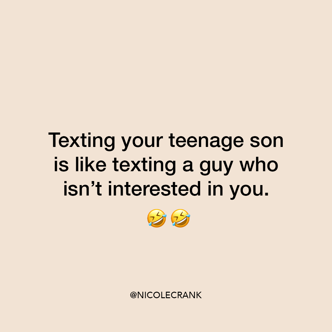 NicoleCrank's tweet photo. I'm sorry... Am I bothering you? 🤣 Who else gets left on 'read'?
#momlife #fun #funny #laugh #nicolecrank #saturdayfun #higod #iwillthrive #goalgetters https://t.co/ipFu4YBuMI