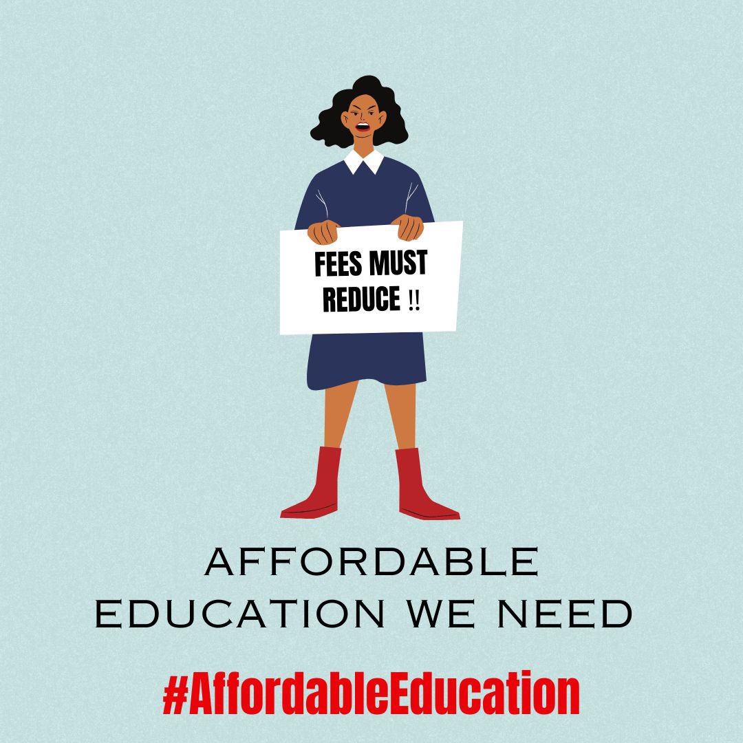 SarawtaMuhammad's tweet photo. The student fronts is not as timid as they may perceive ! This time around their PATIENCE has a GAUGE
#AffordableEducation
#TheFeesMustDrop https://t.co/wS7j8dqBto