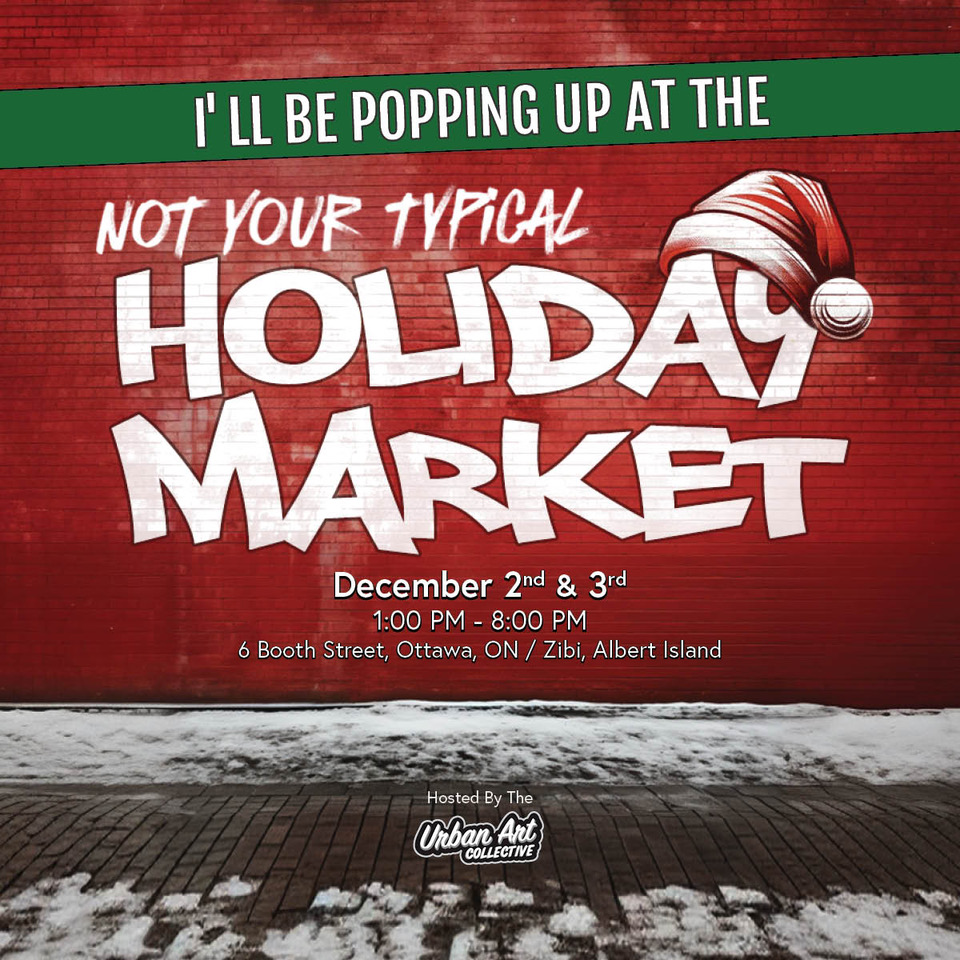 SweetLoots's tweet photo. We will be at @UrbanArtCoCa's Not Your Typical Holiday Market all weekend! You'll find us and a lot of other marvelous vendors at 6 Booth Street, Albert Island (Zibi) from 1 PM til 8 PM Sat Dec. 2 and Sun Dec 3.

https://t.co/QTOhCXoH63☃️

#ottawa #hintonburg #ottawamarket https://t.co/pjBUetUwg5
