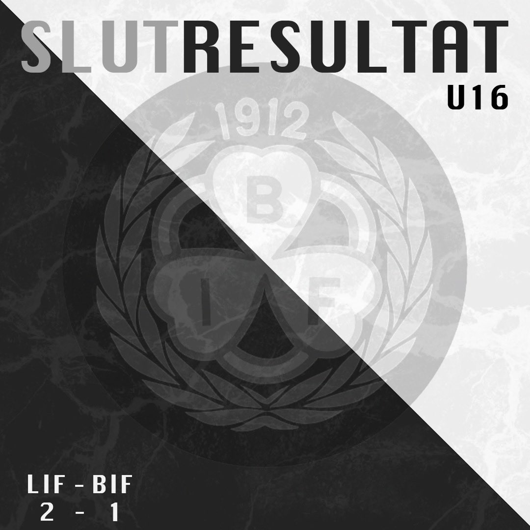 U16 tar en poäng borta mot Leksand, matchen slutar 2-1. ⁣
⁣
Målskytt var Leon Roos. ⁣
⁣
Ville Hållén svarade för 27 räddningar. ⁣
⁣
#BIFU16