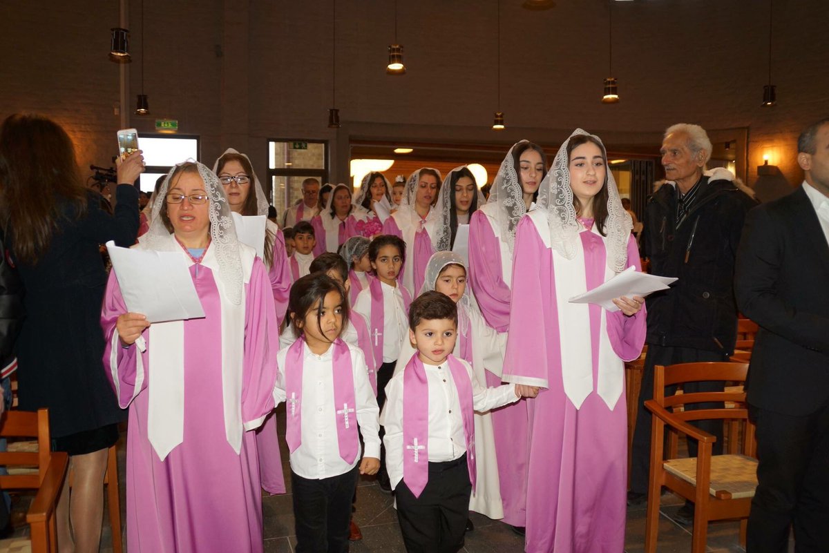 iraqschristians's tweet image. Who are Iraqi Christians? The majority (80%) are #Chaldean #Catholics led by Chaldean Patriarch Sako. The other 20% are #Syriacs, #Assyrians, #Armenians &amp;amp; #Arabs. Due to genocide, Christians went from 1.5 million in Iraq in 2003 to 200,000 today. We keep our trust in God!🙏🏼