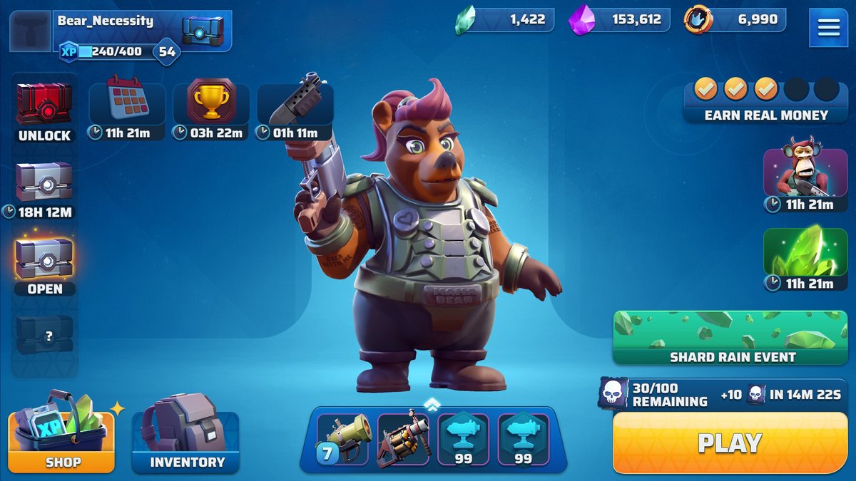ApeStarsP2E's tweet photo. Introducing our new free-to-play character! This tatted-up mama bear has a soft side, but don't be fooled by her looks, she's got you covered!
#APESTARS https://t.co/5PdokghsWe