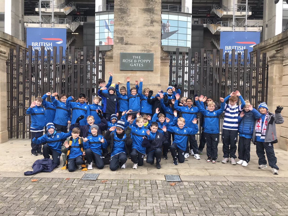 WJS_Sport's tweet photo. The next generation of @WarwickRugby players getting inspired @Twickenhamstad https://t.co/otmAO4sTdk