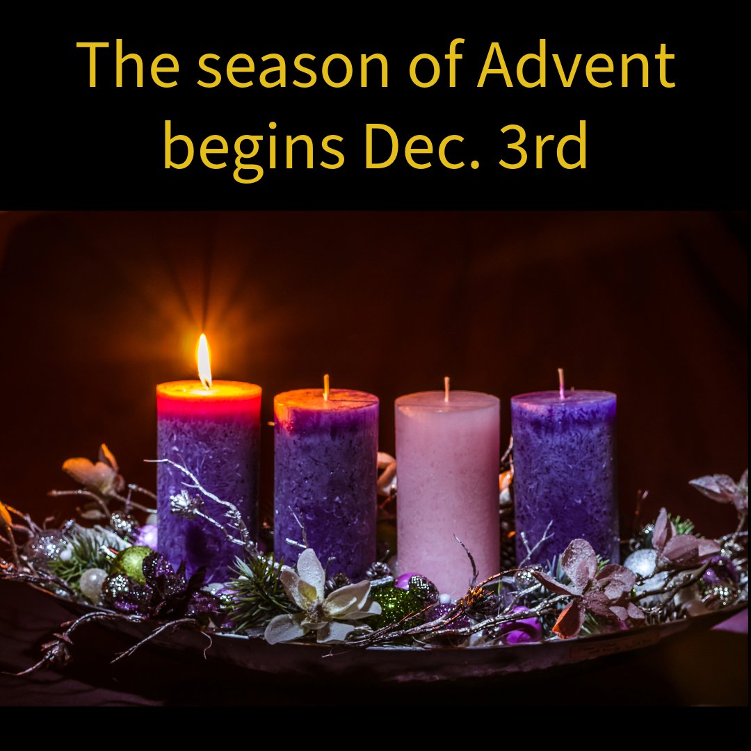 Quincy_U's tweet image. Advent is the Catholic liturgical season of preparation leading up to Christmas Day. Join us for Mass in the chapel at 10 am or 6 pm on Sunday.

#QuincyUniversity #masstimes #seasonofadvent #quincyil #advent