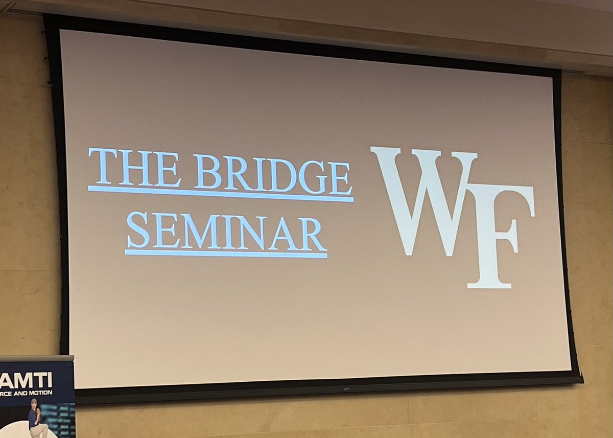 Lance Brozdowski (@lancebroz) on Twitter photo Day 2 at the Bridge Seminar. <a href="/WakePitchingLab/">Wake Forest Pitching Lab</a>
8 presentations today, good stuff to come.
Iāll be threading my thoughts below, follow along. š§µ Day 2 at the Bridge Seminar. <a href="/WakePitchingLab/">Wake Forest Pitching Lab</a>
8 presentations today, good stuff to come.
Iāll be threading my thoughts below, follow along. š§µ