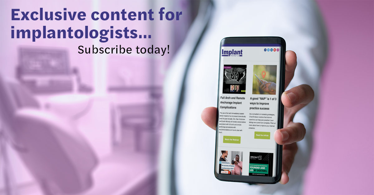Implant Practice US - Dental Continuing Education tweet media