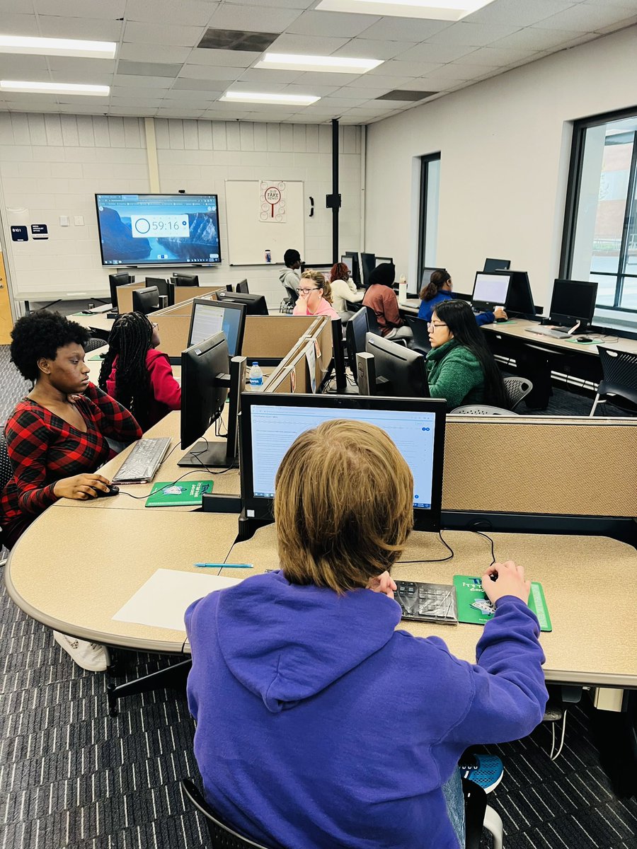 Kudos to Mr. Kennedy’s and Ms. Antoinetta Rogers’ AP students for taking the time to sit through a MOCK AP EXAM on a Saturday morning! <a href="/mark1_sims/">Mark Sims</a> <a href="/RNECavaliers/">Richland Northeast HS</a> <a href="/RNESaber/">The Saber</a> <a href="/Cavplex/">Cavplex</a>