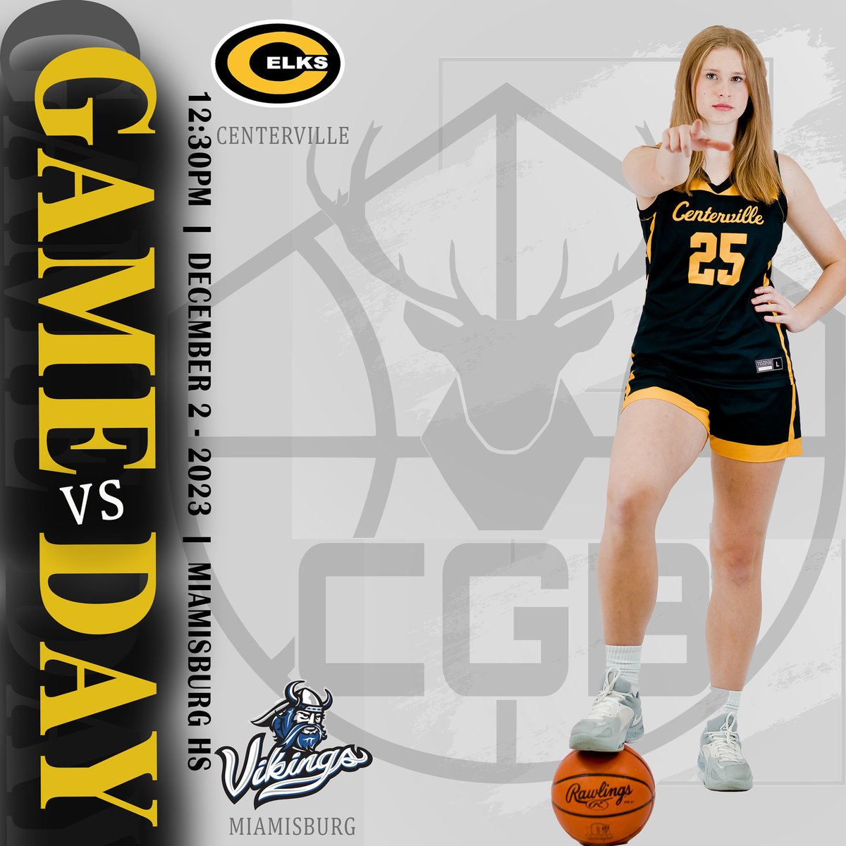 GAMEDAY at Miamisburg.  Come out and support the Elks.