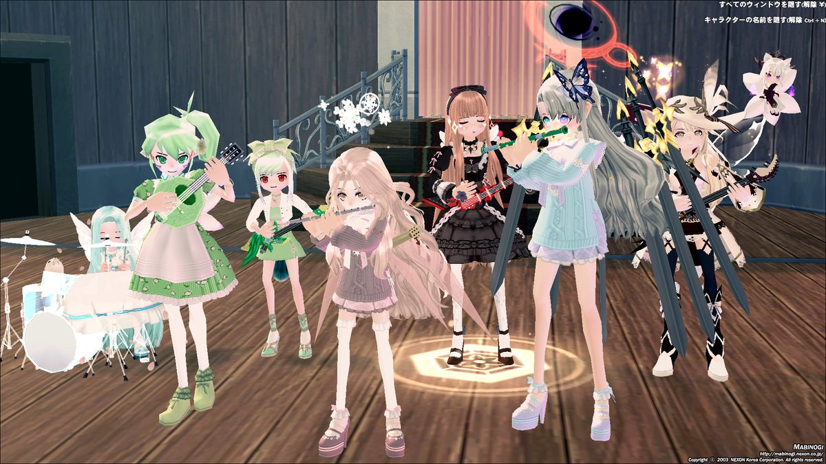 88ssizz88's tweet photo. 【演奏会】マリー 第81回 MiciM
名曲揃い!
盛り上がってます~!🥰
#マビノギ #演奏会 #マリー #5ch #MiciM https://t.co/uMclsfZ8SM