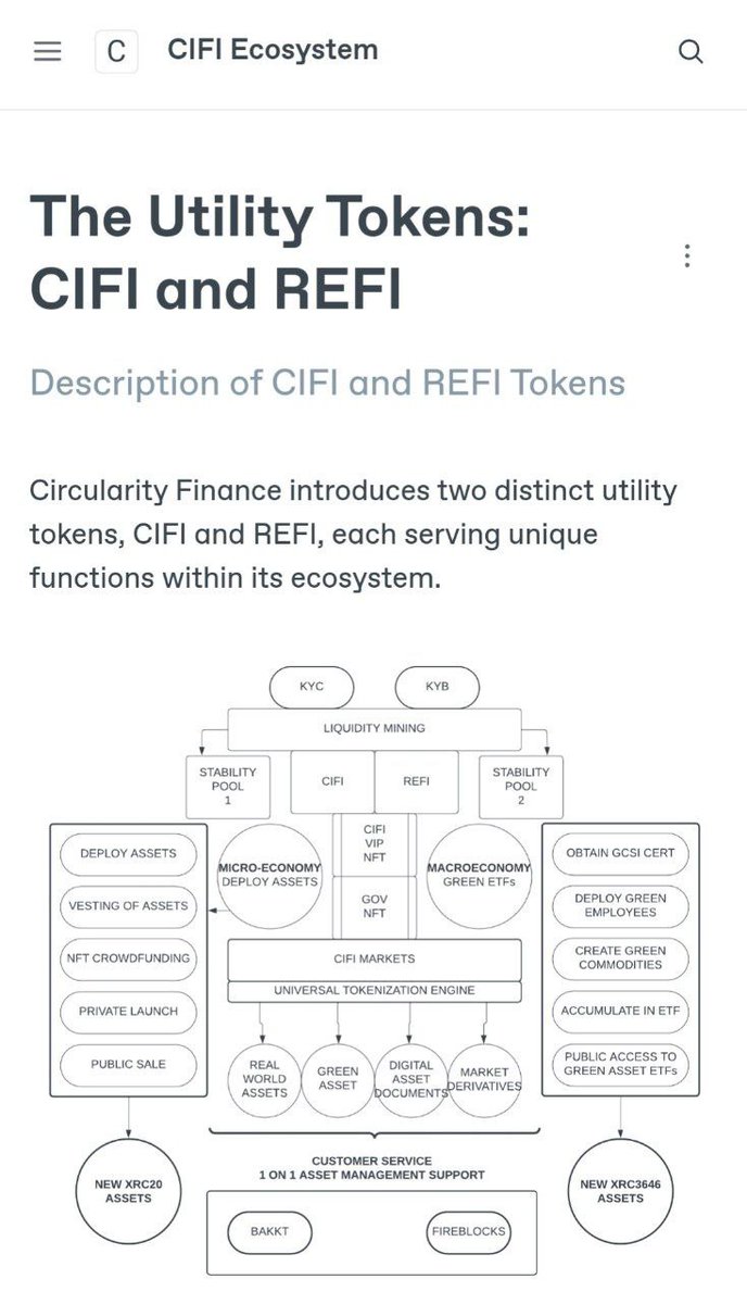 Ladies and gentlemen , I present to you 

<a href="/circularityfi/">Circularity Finance</a> 

#XDCNetwork #MultiChain #GreenFinance #Decentralised #Bank #Blockchain 

$CiFi $ReFi