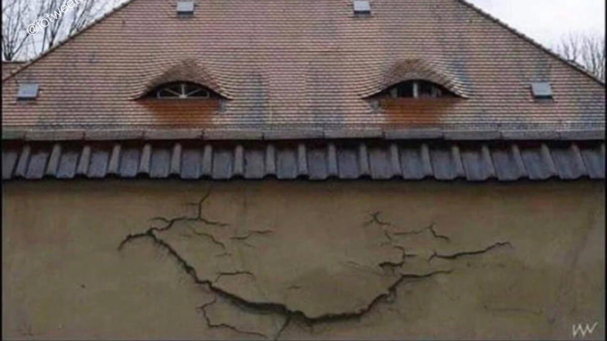 dougboneparth's tweet image. Wife: Were you smoking weed in the house?!

Me: No!

The house: