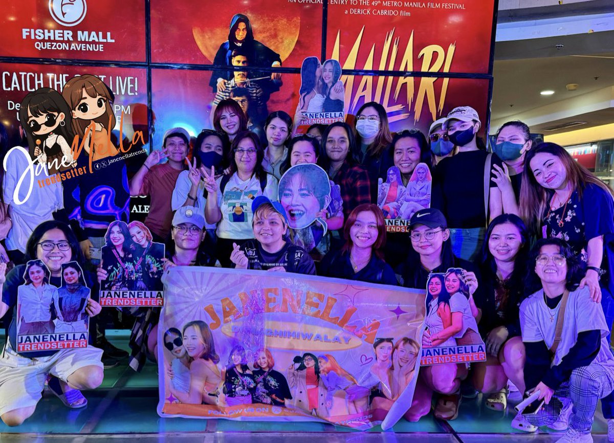Vadengs unite for <a href="/superjanella/">Janella Salvador</a> at the Mallari Mall Show in Fisher Mall, QC! 

Thank you once again to all the vadengs who came and cheered for our Janella! 🧡

Catch her as Dr. Agnes Salvador on this year’s biggest and scariest MMFF 2023 entry, #MallariTheMovie - showing