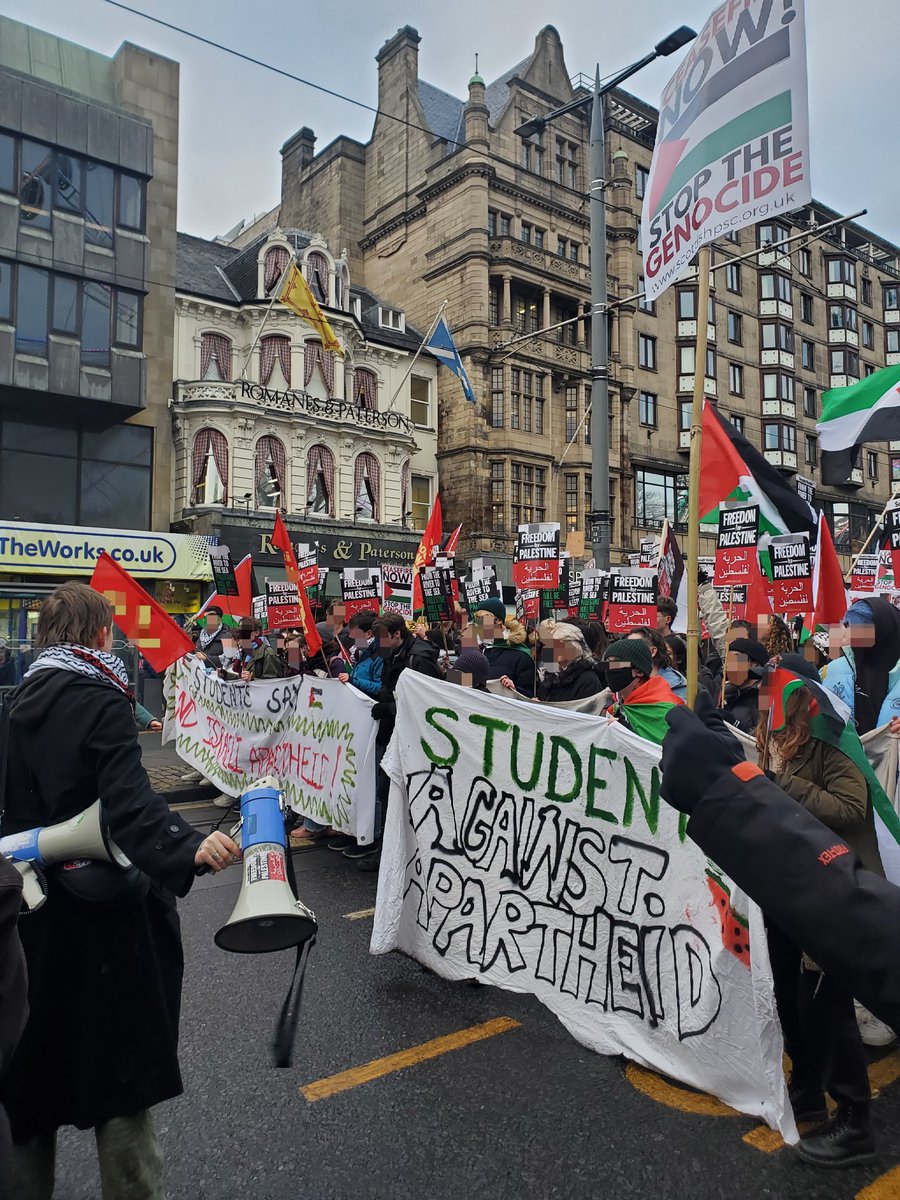 Student bloc for Palestine 💪🇵🇸