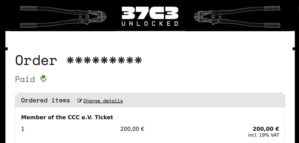 benleb's tweet image. YES!!! 🤩 See you in Hamburg 🫶 #37C3 #CCC #Unlocked @ccc